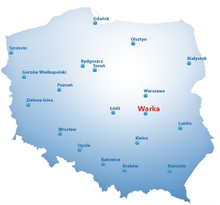 mapa Polska